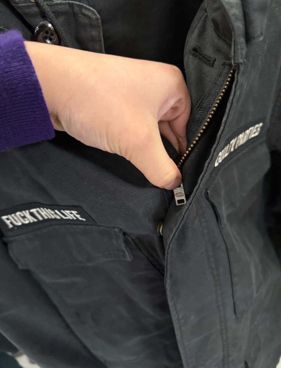 Wakco maria m-65 jacket 상품이미지5