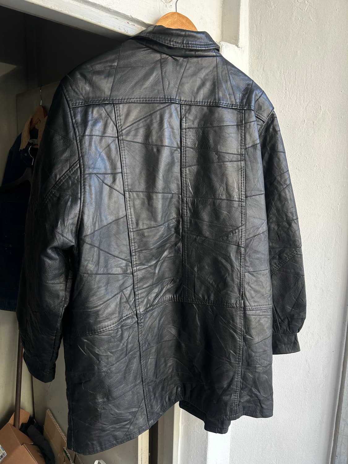 빈티지 레더 카코트  상품이미지5