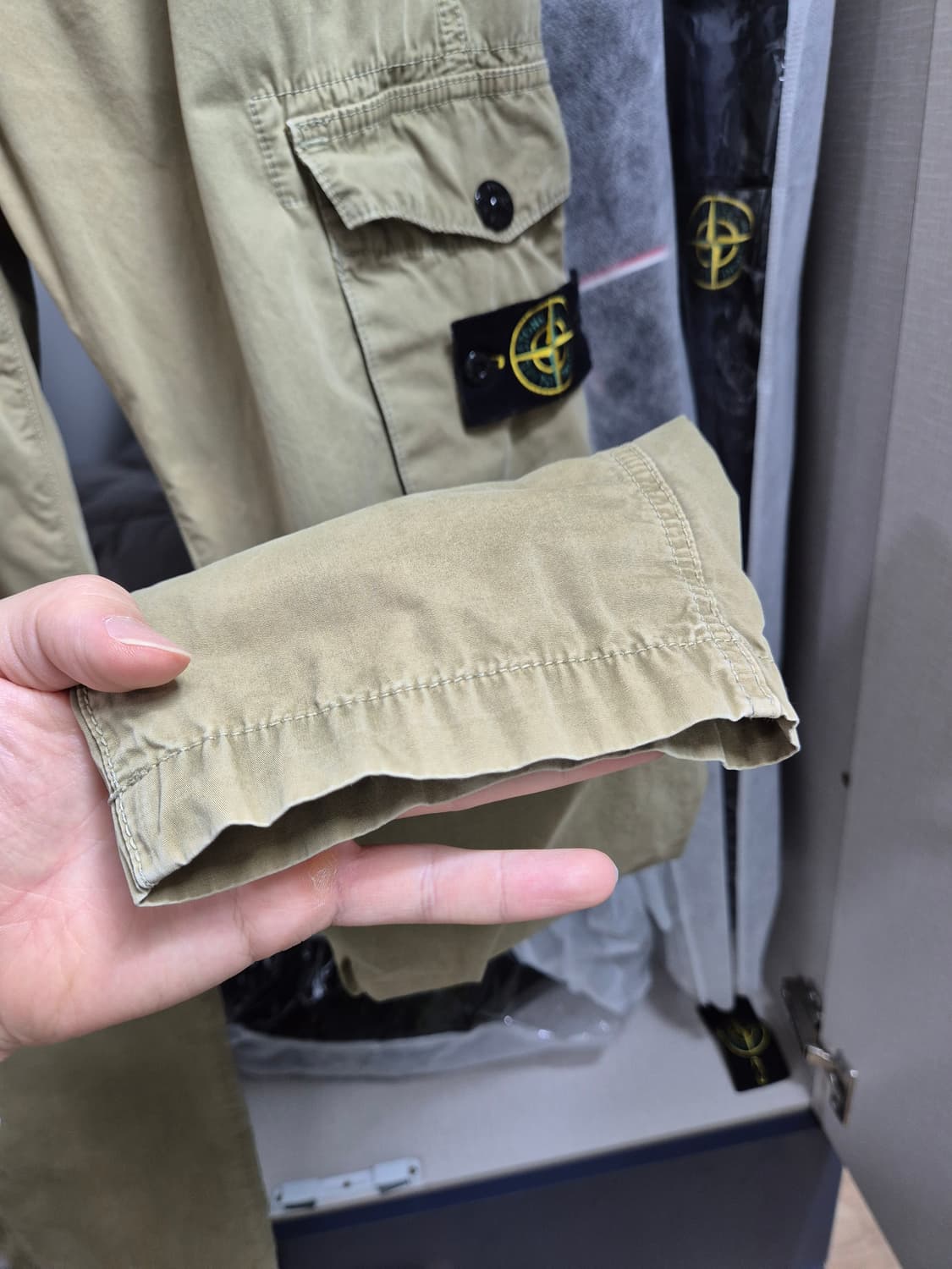 정품 스톤아일랜드 카고바지 32 상품이미지5