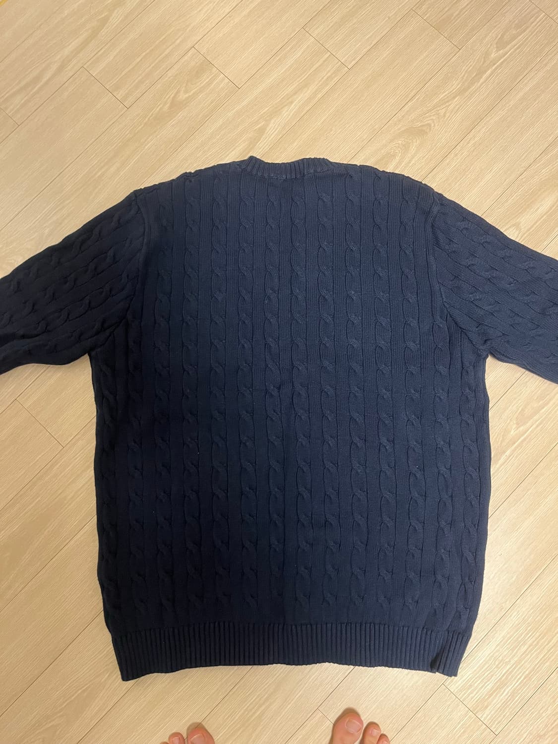 폴로 니트 네이비 상품이미지5