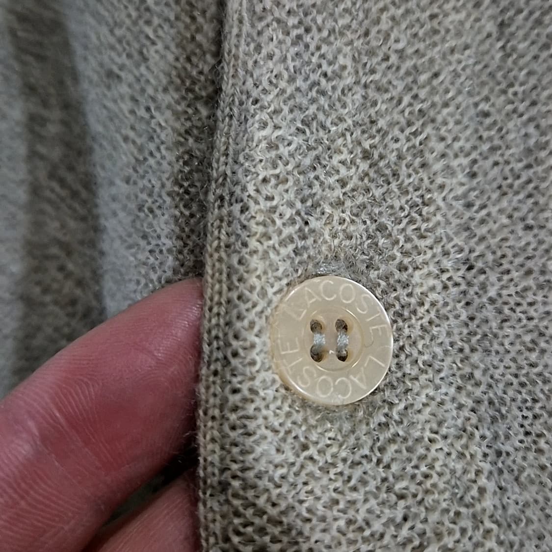 라코스테 시그니처 가디건 상품이미지5