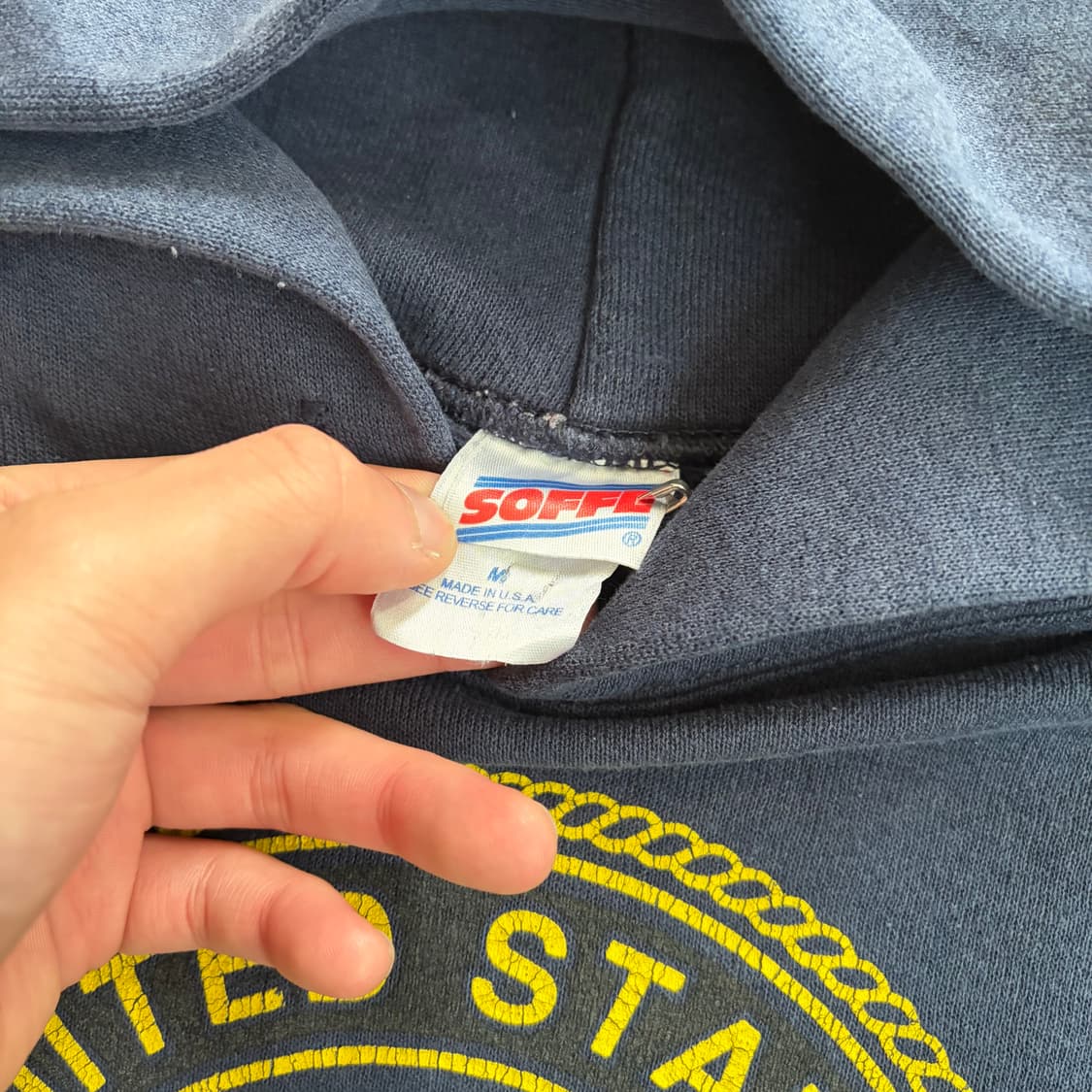 US NAVY USA OG 빈티지 후드티 M 상품이미지6