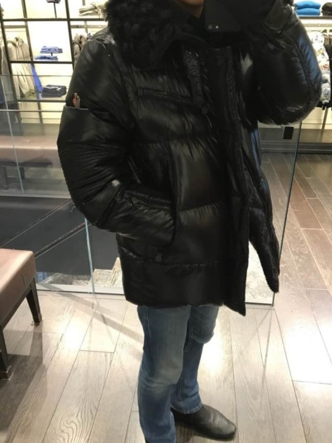 한정판)몽클레어 그레노블 LOURON 퍼 패딩 4사이즈 상품이미지8