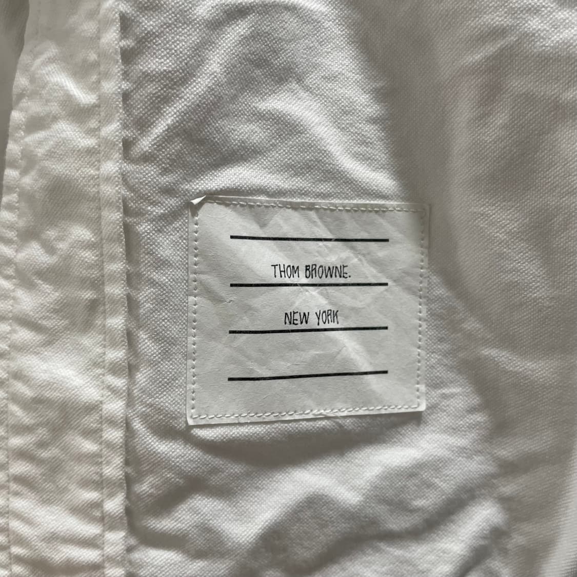 톰브라운/ 트리콜로 화이트 셔츠/ 3 상품이미지7
