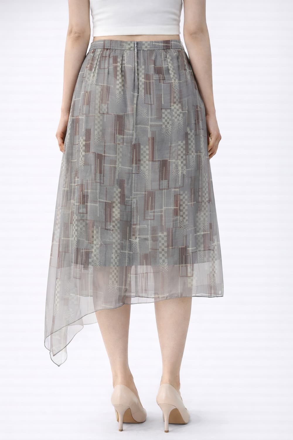 드리스반노튼 실크스커트 상품이미지4