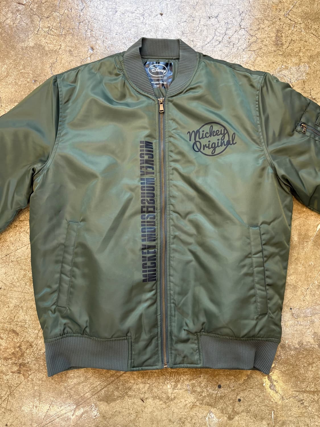 아날도 바시니 x 디즈니 MA-1 점퍼 상품이미지2