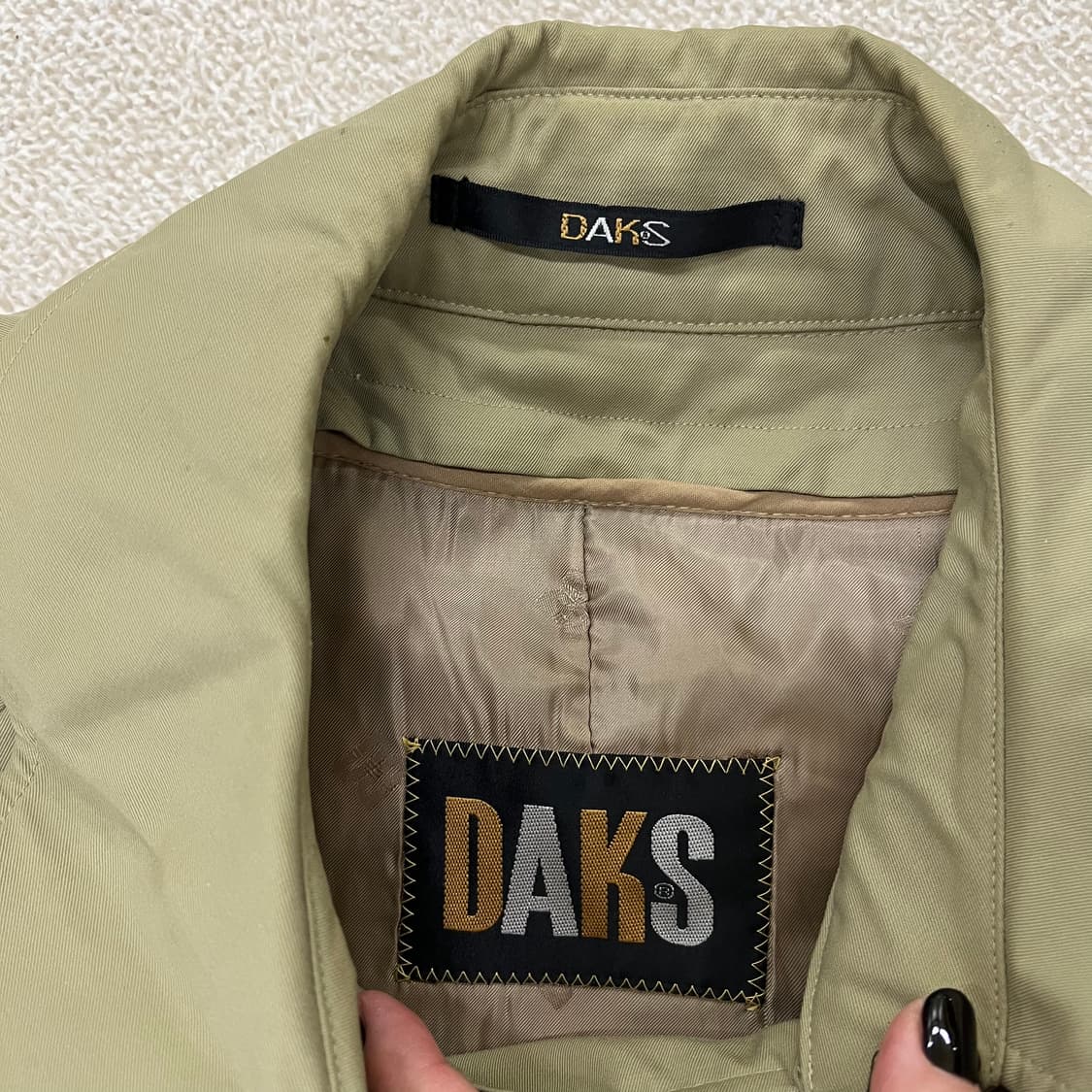 79 닥스 트렌치 코트 자켓 (내피0) 0126M 상품이미지2