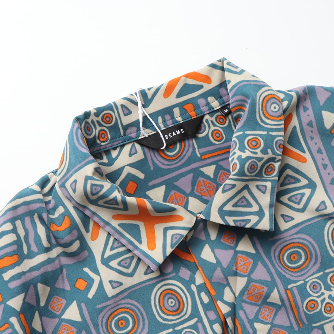 빔즈 BEAMS Print Open Collar Shirt 상품이미지6