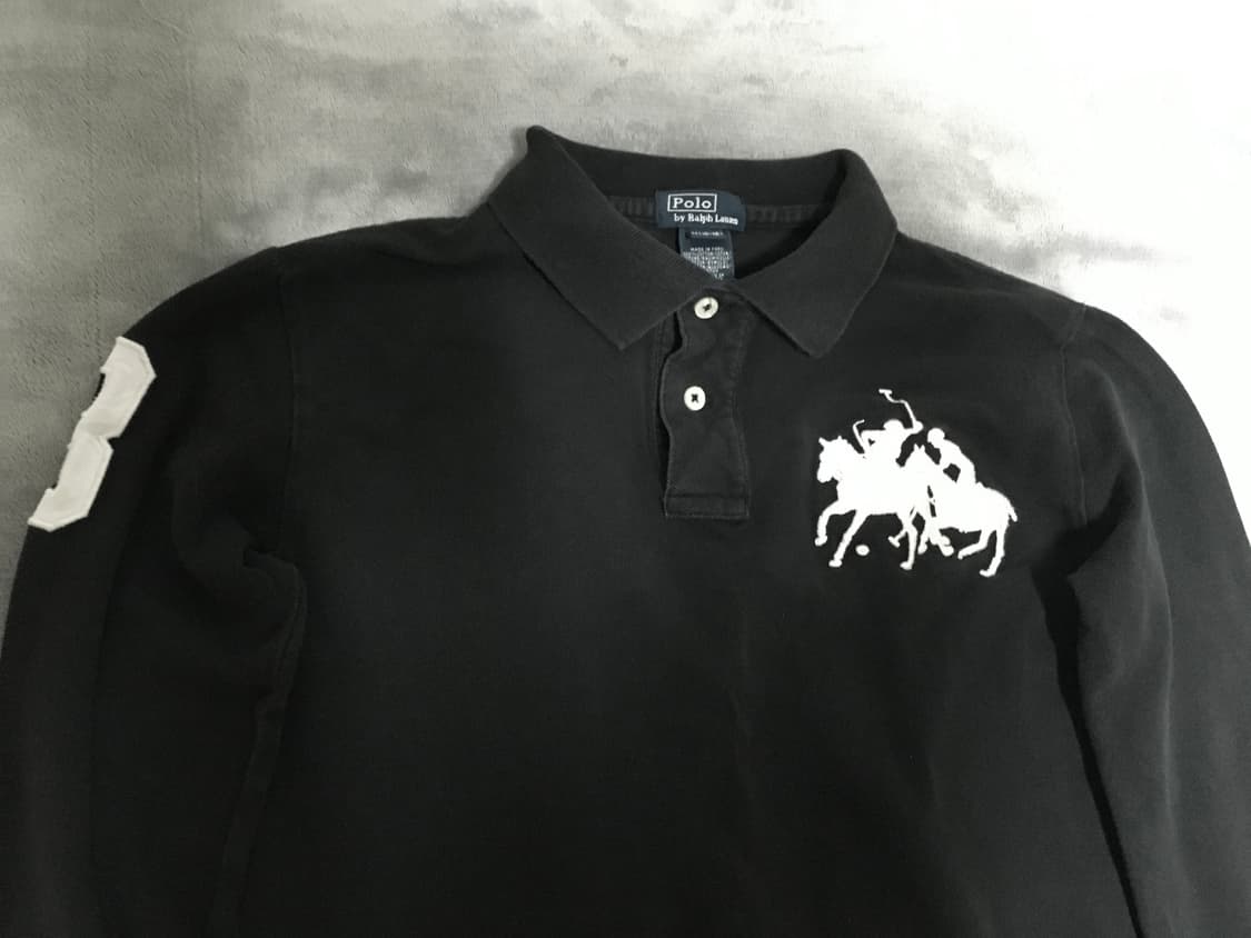 폴로 랄프로렌 빅포니 검흰 상품이미지1