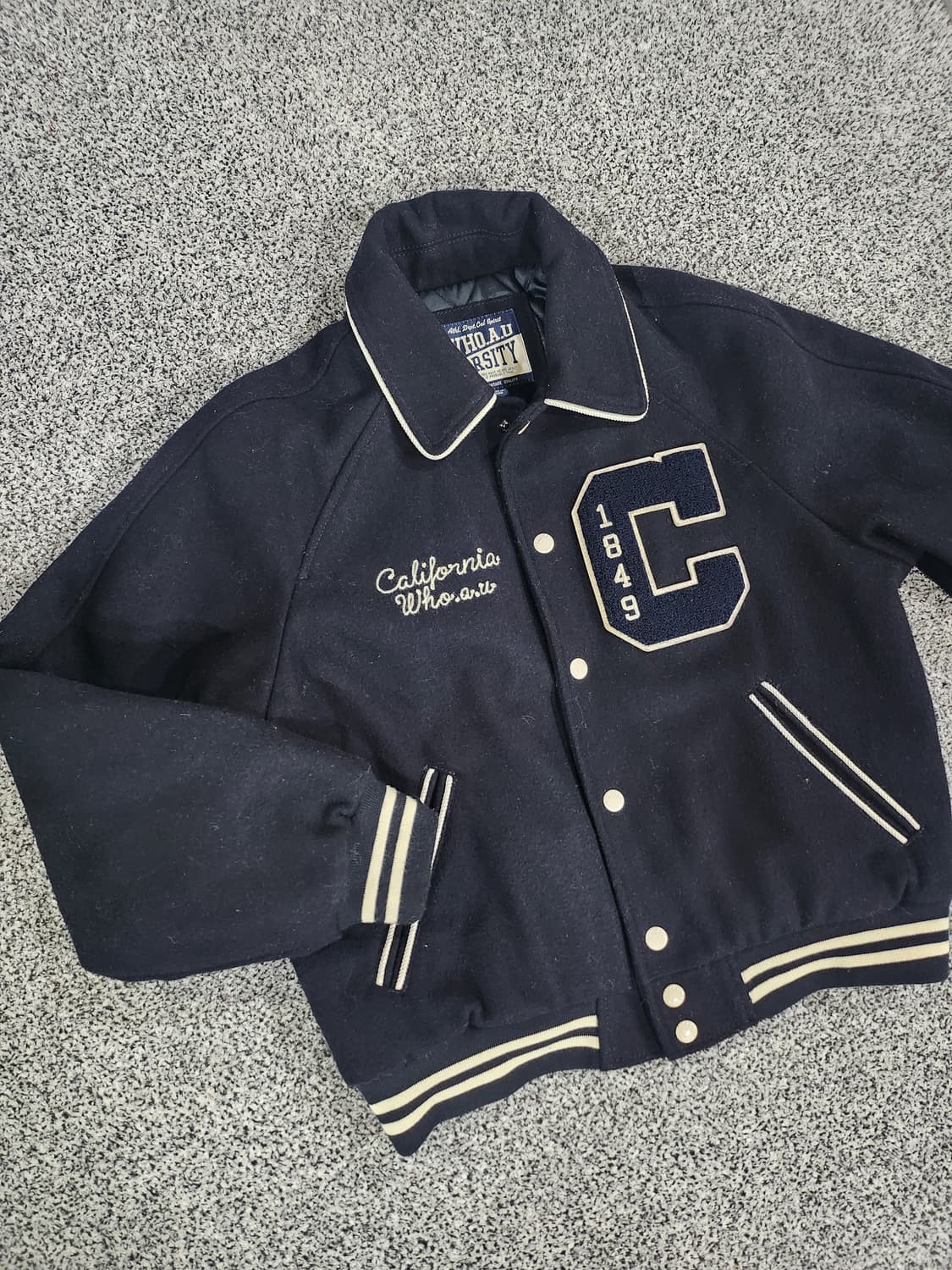 WHO.A.U 스타디움 자켓 상품이미지2