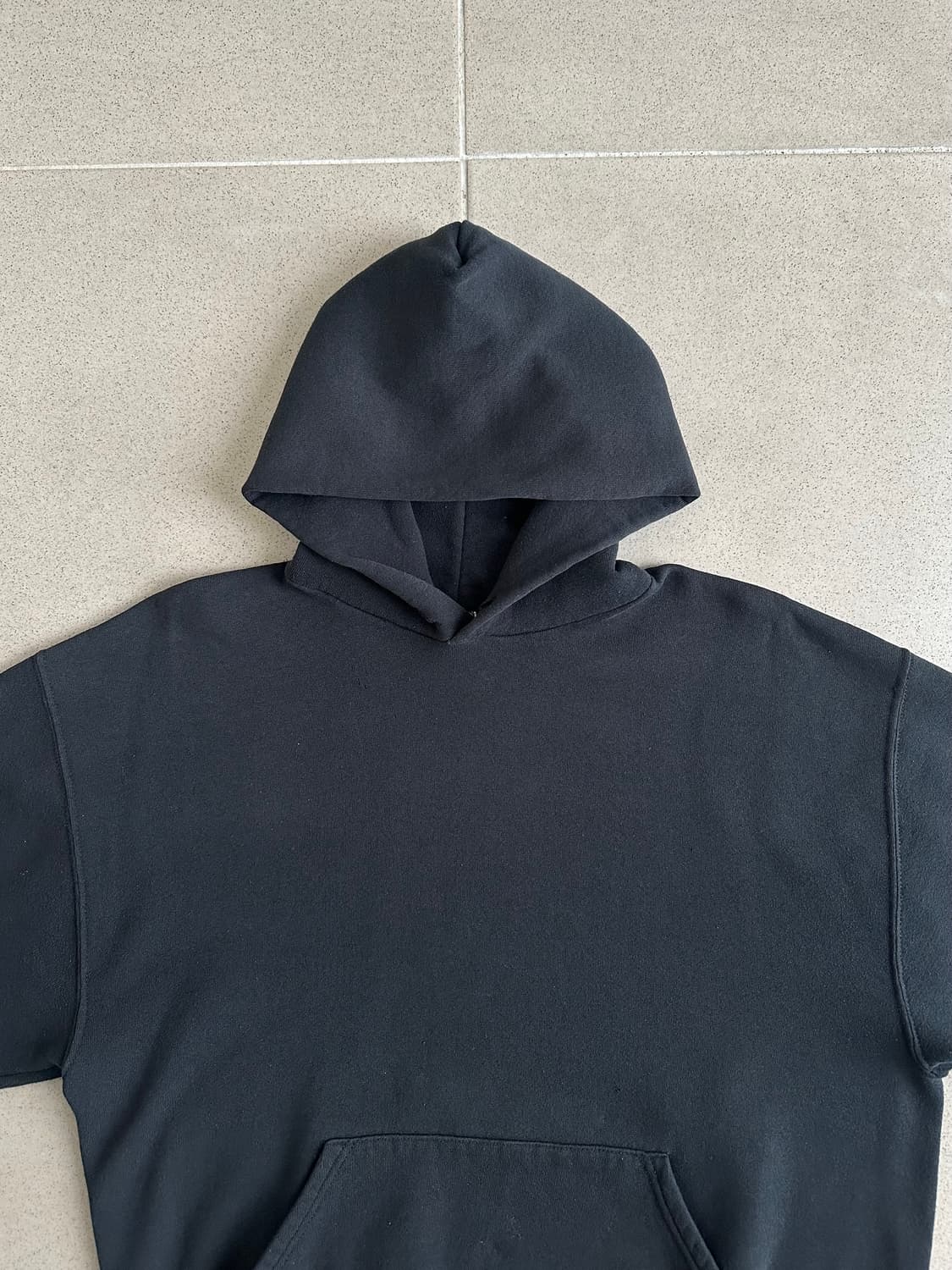 90s 빈티지 러셀 후드 블랙 L 상품이미지3