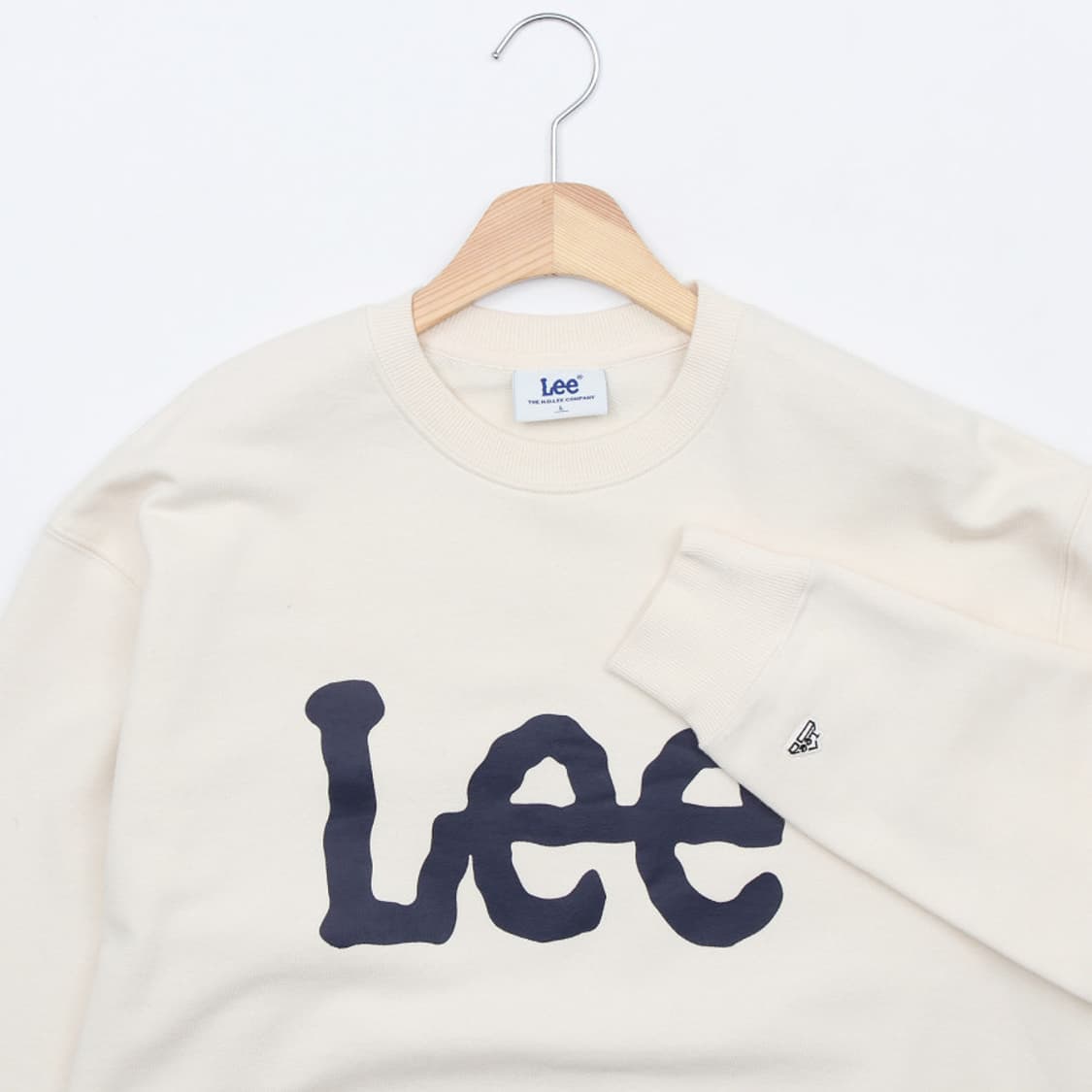 Lee 리 21fw 빅로고 맨투맨 상품이미지2