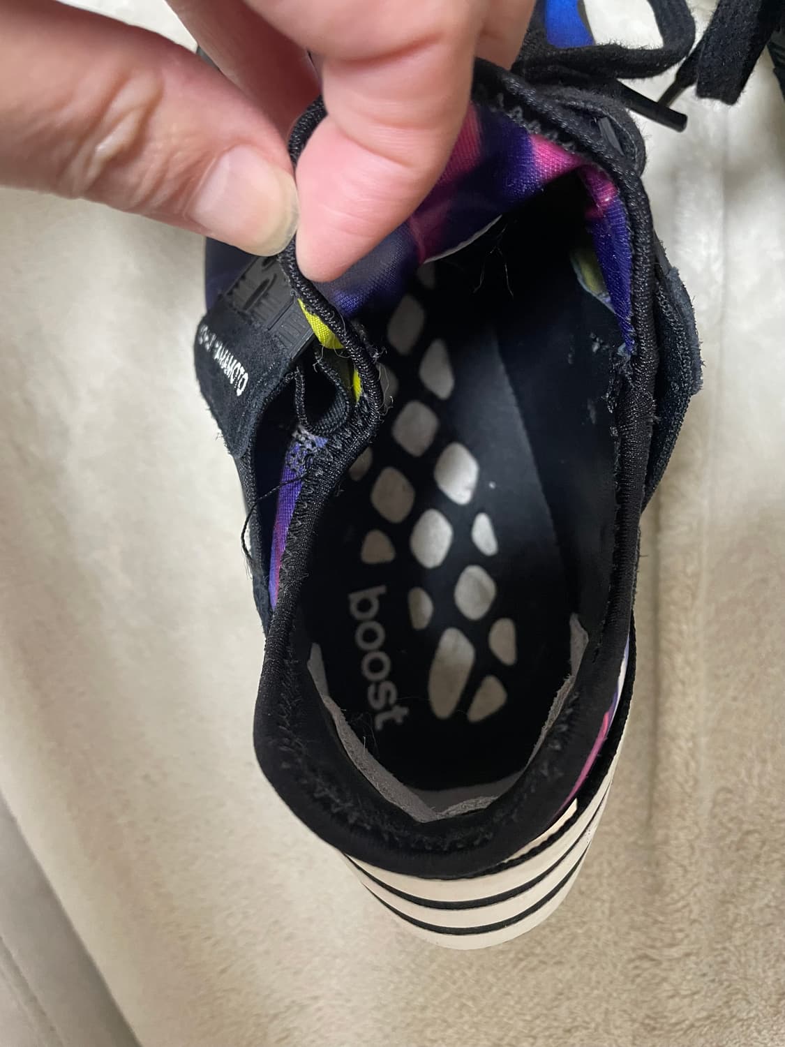 Y3 레트로 부스트 스니커즈 멀티컬러 265 상품이미지4