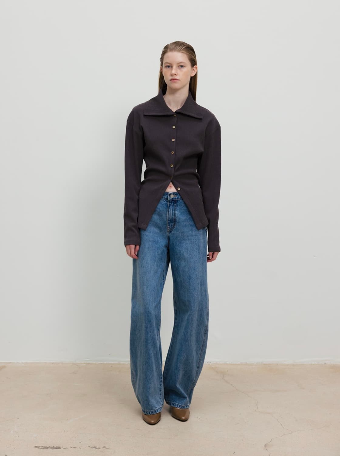 rrace 플리츠 탑 상품이미지1