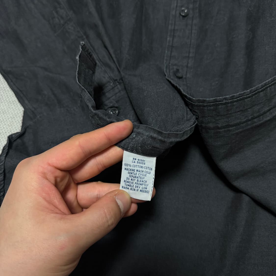 폴로 랄프로렌 슬림 핏 패턴 셔츠 상품이미지3