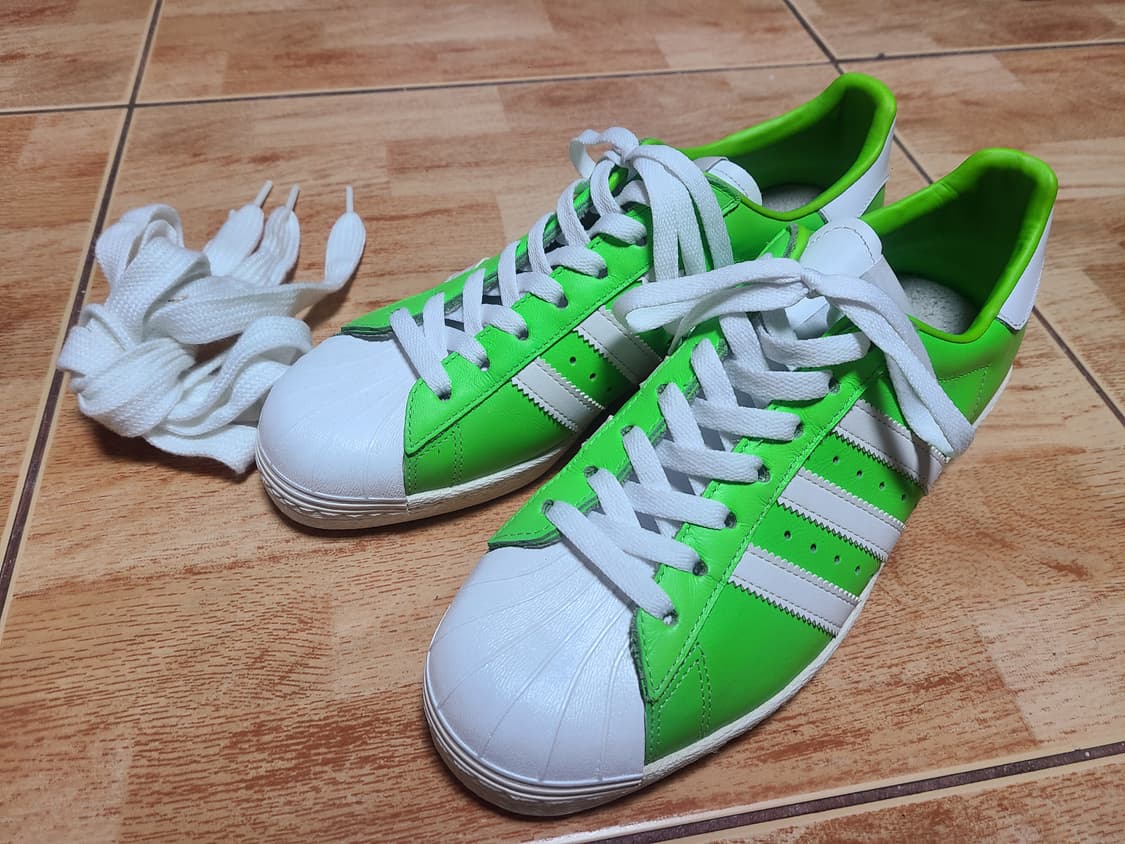 아디다스 슈퍼스타 니고 연두 265 상품이미지1