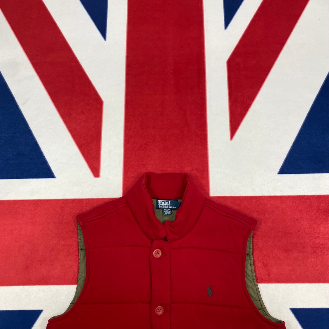 폴로 패딩 베스트 L  상품이미지2