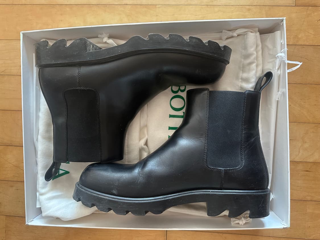 보테가베네타 시부야 카프 앵클부츠 43 상품이미지1