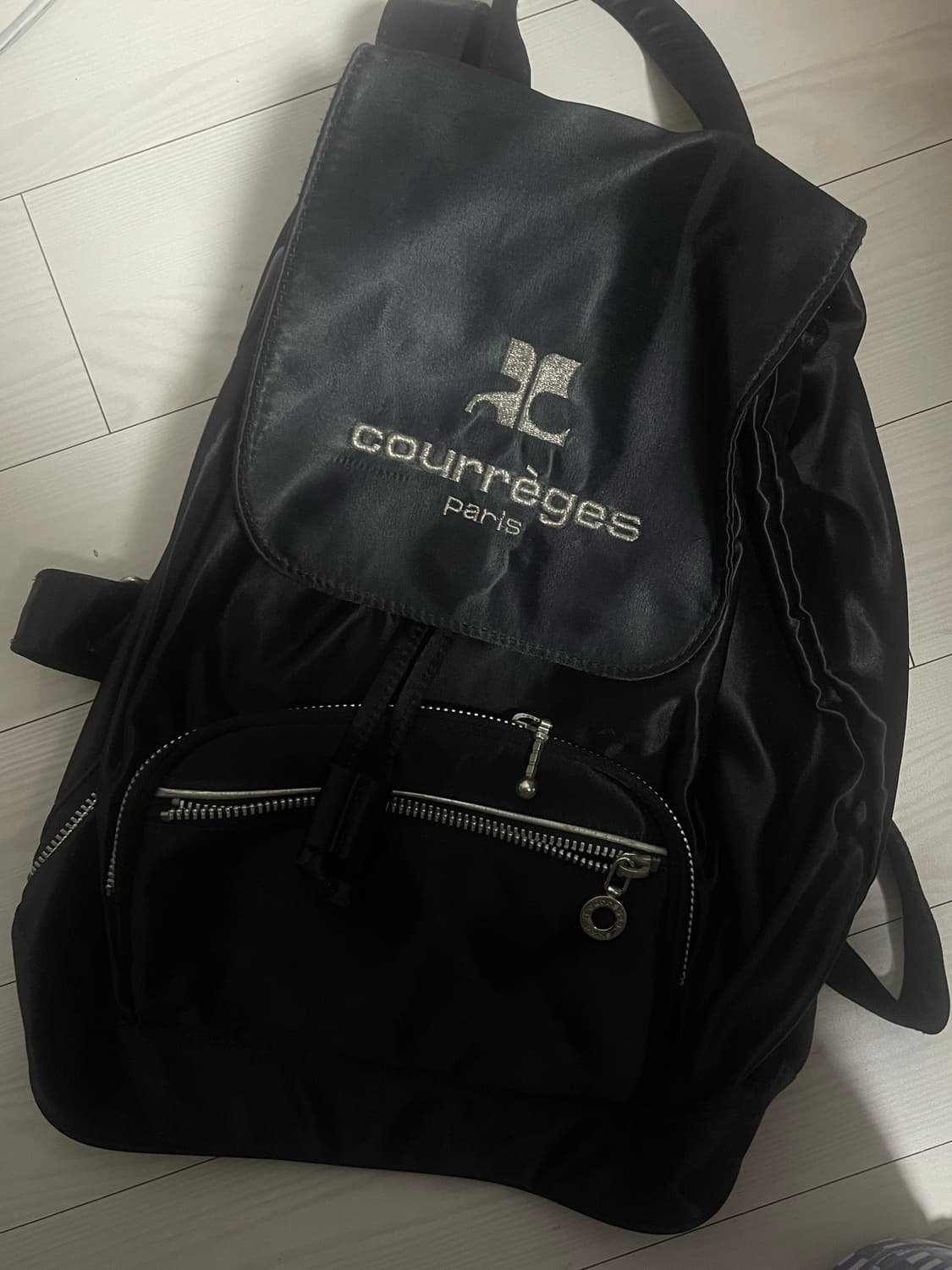 꾸레쥬 나일론 백팩 상품이미지1