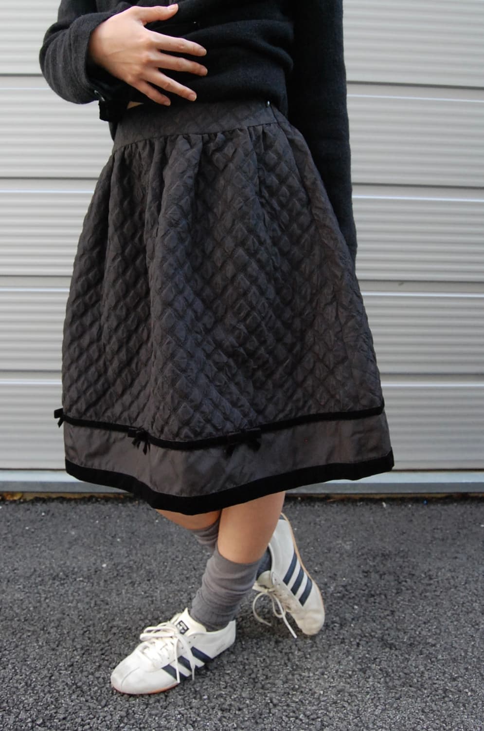 M’s gracy quilting Skirt 상품이미지1