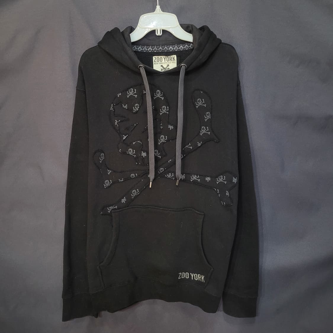 ZOO YORK JAPAN 스컬 빈티지 후드 상품이미지7