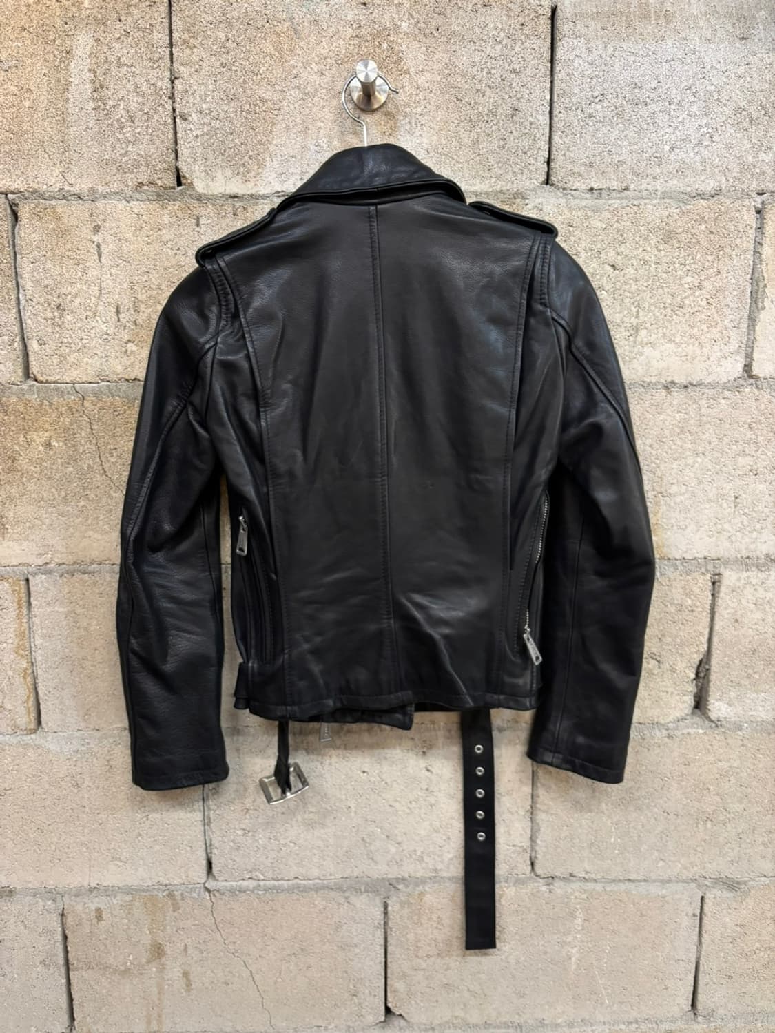 [S] R13 2022 Leather Biker Jacket 상품이미지6