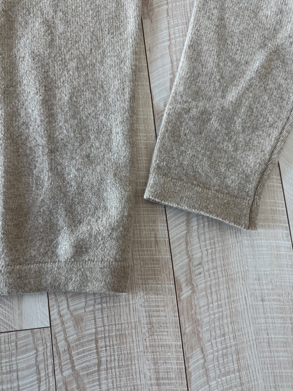 버버리 램스울 니트 M 베이지 상품이미지4