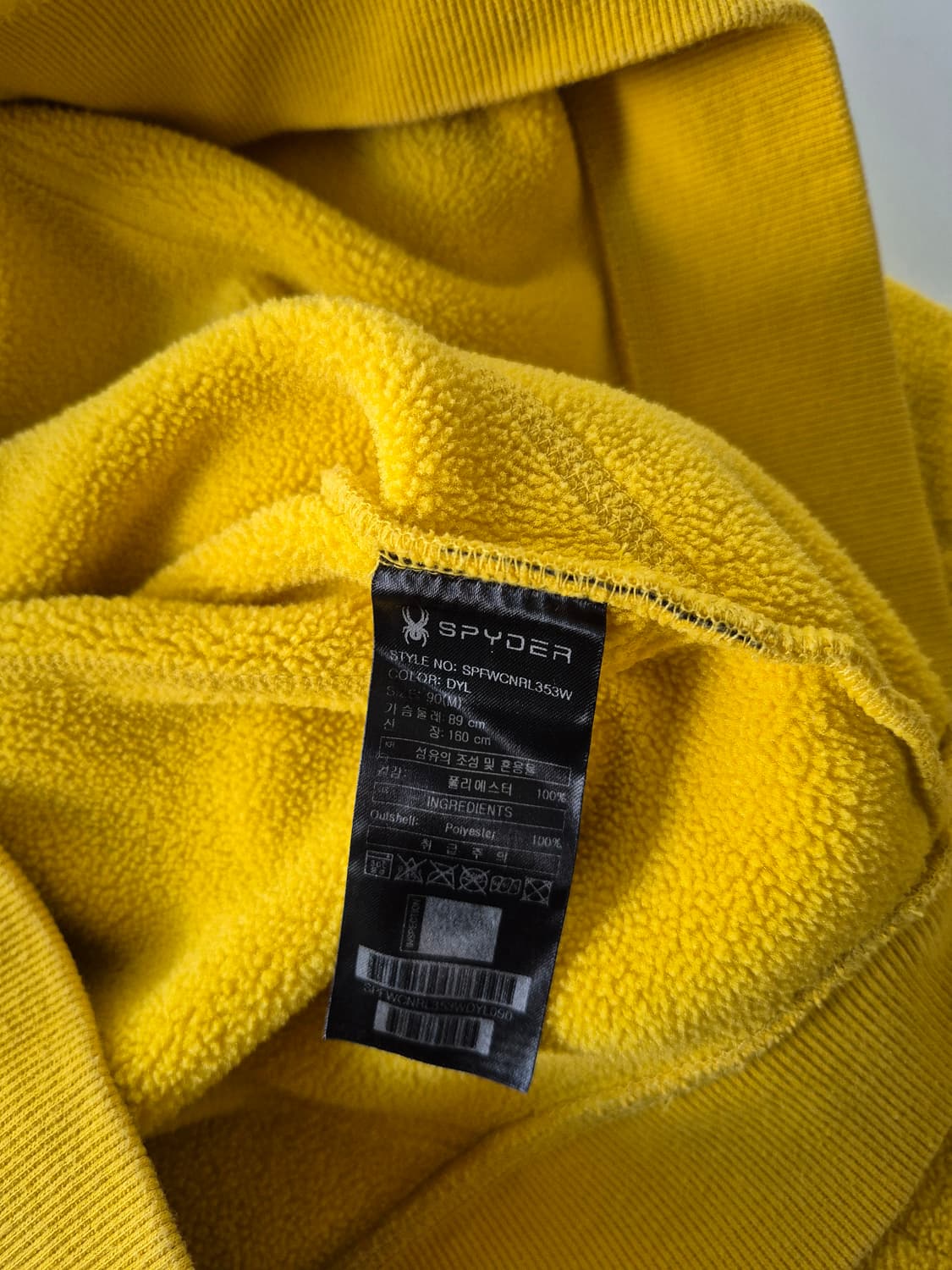 스파이더  플리스 여성맨투맨 M(GM 상품이미지7