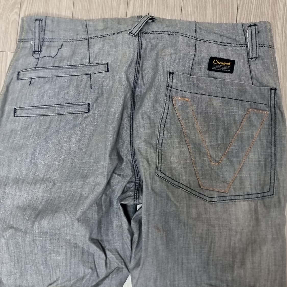 이태리제 치누크Chinook 남성 면바지 데님 스타일(32) 상품이미지6