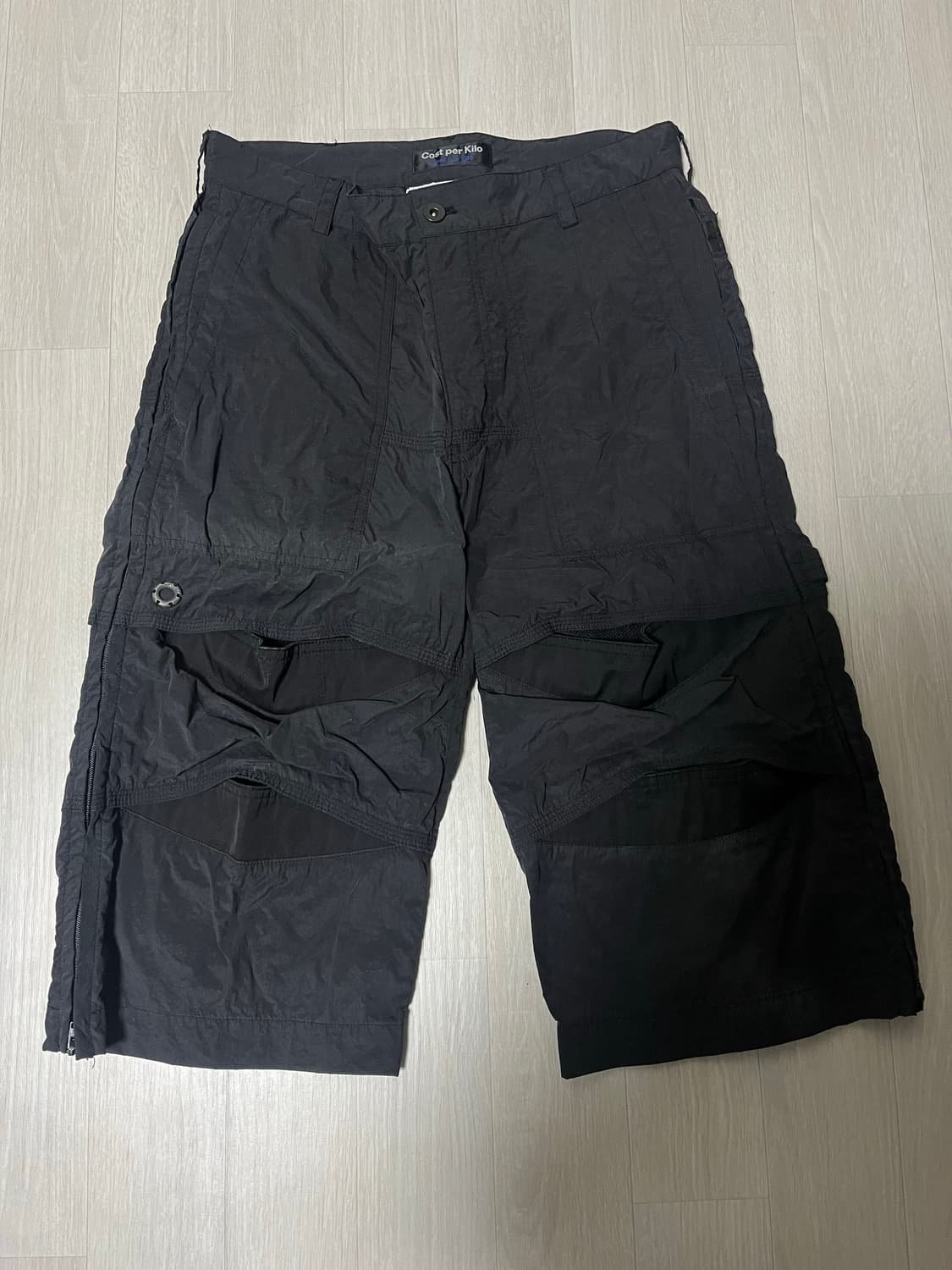 Cost per kilo side zip up work pants 상품이미지1