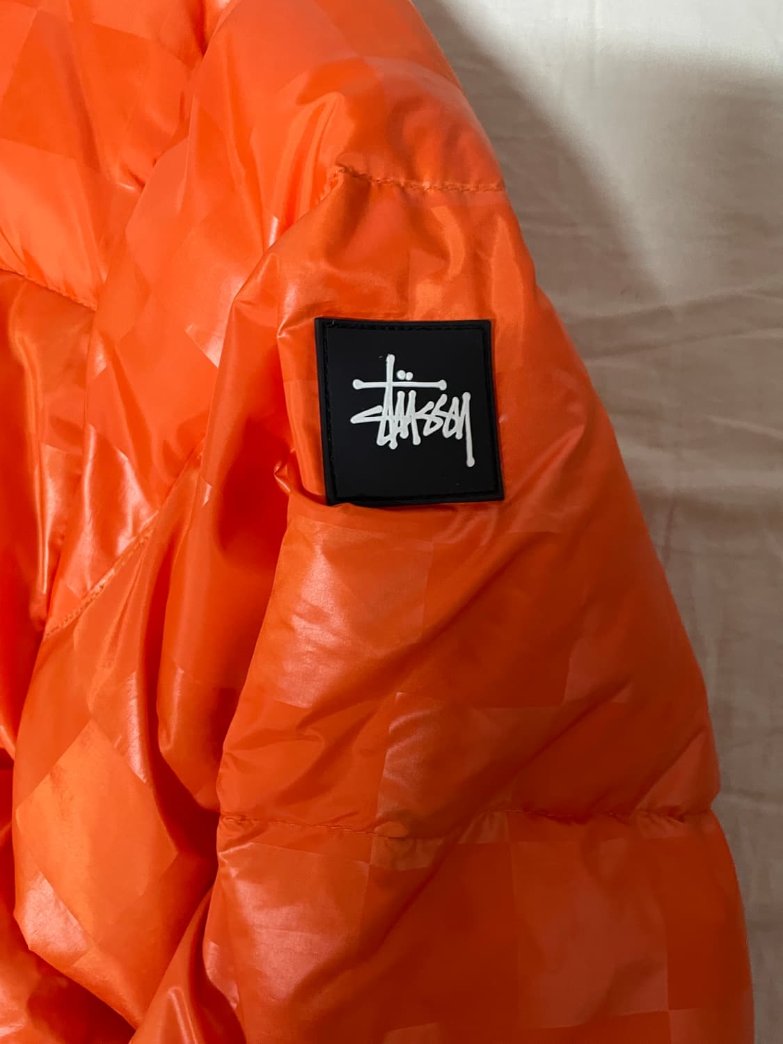 스투시 체커보드 푸퍼 패딩 자켓  상품이미지2