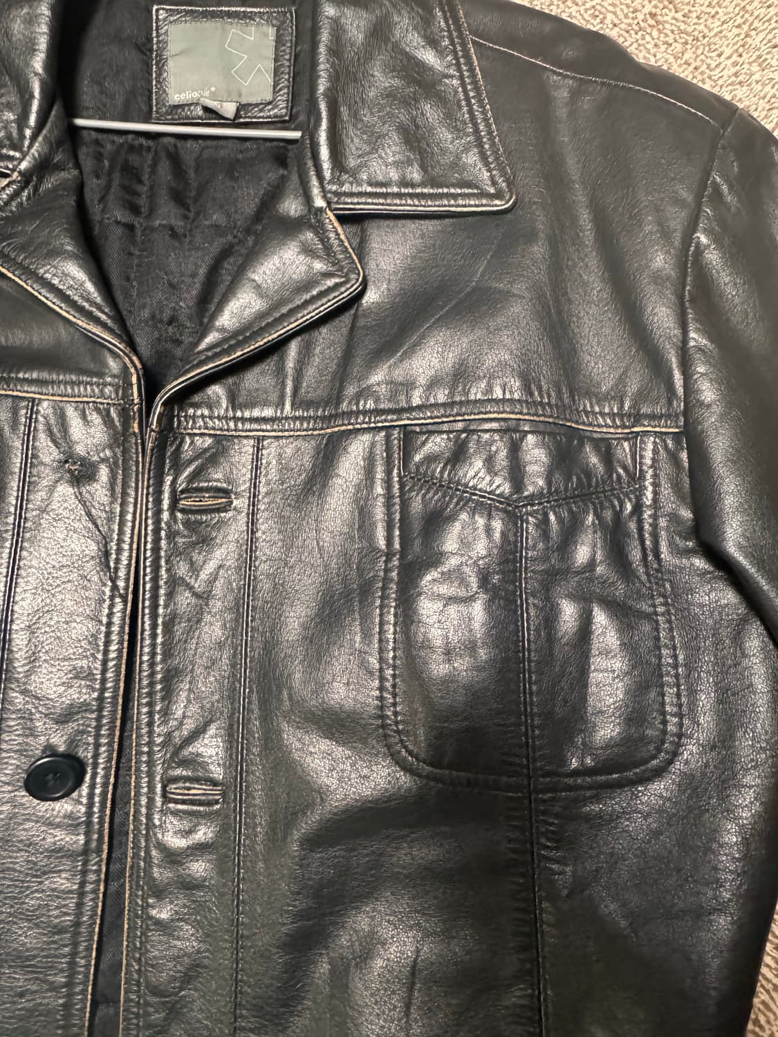 레더 카코트 L 상품이미지2