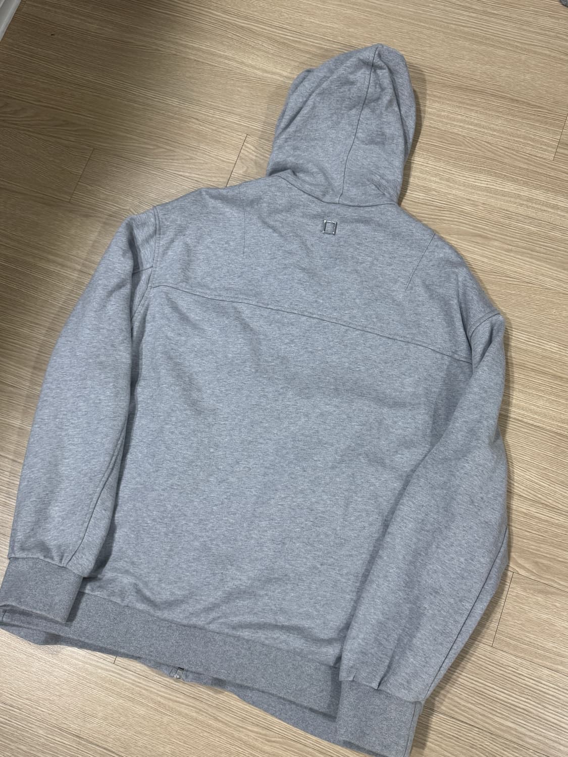 우영미 24SS 스트링 후드집업 그레이 상품이미지4