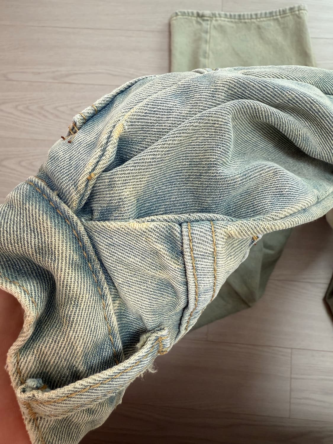 빈티지 연청바지 상품이미지2