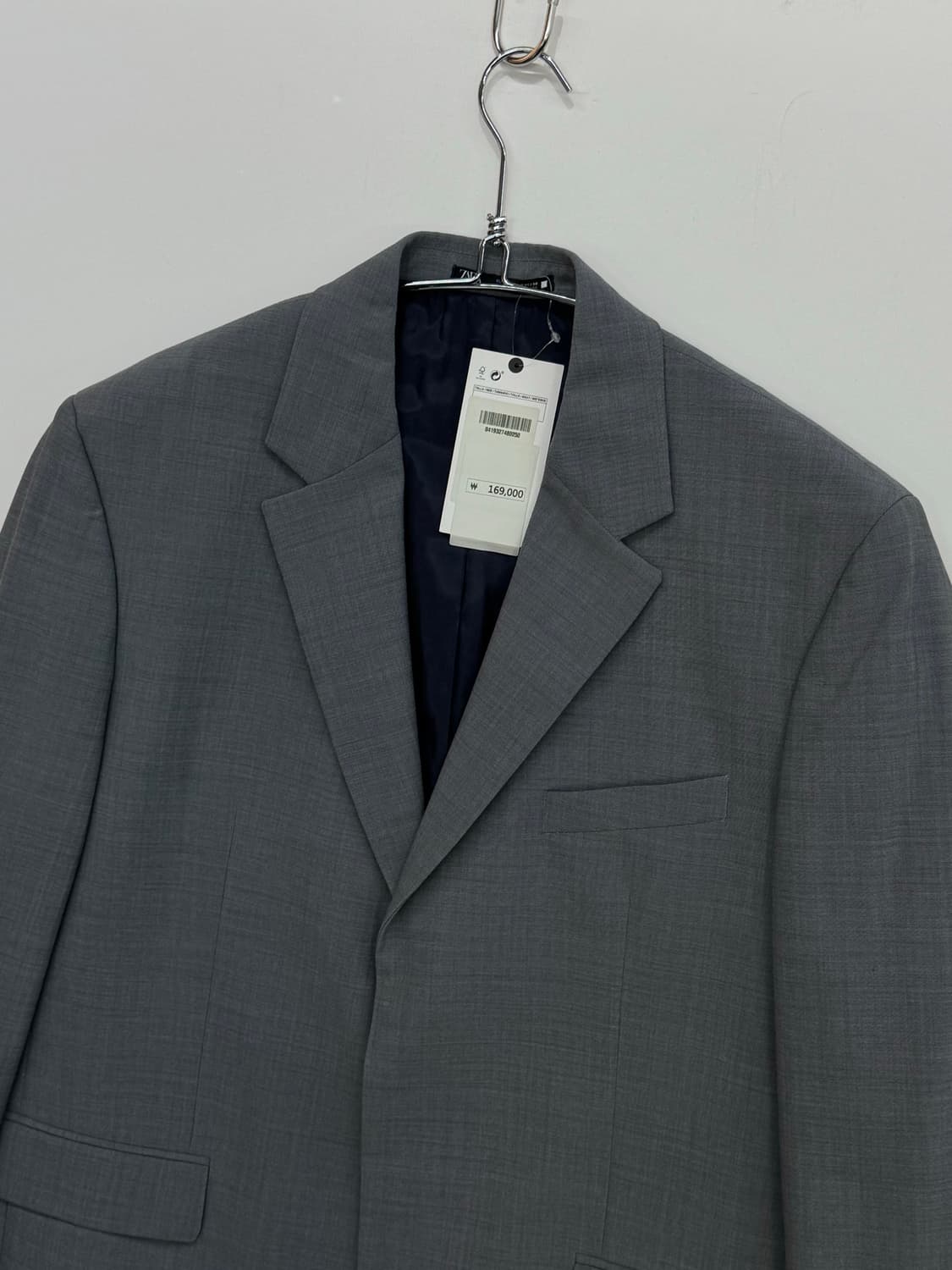 ZARA 오버핏 그레이 블레이져 상품이미지3