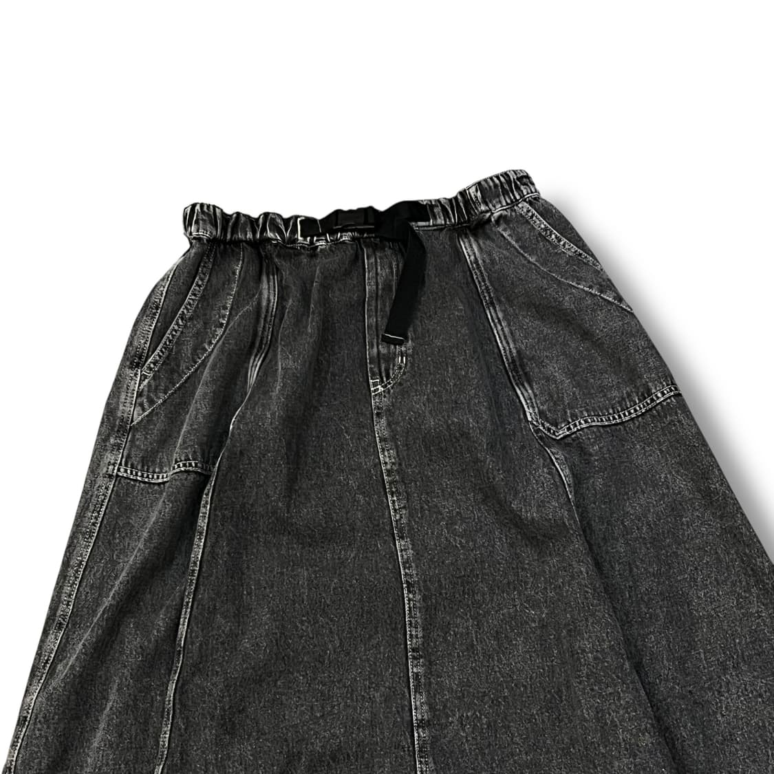  니코앤드 버클 데님 롱 스커트 y14330 상품이미지4