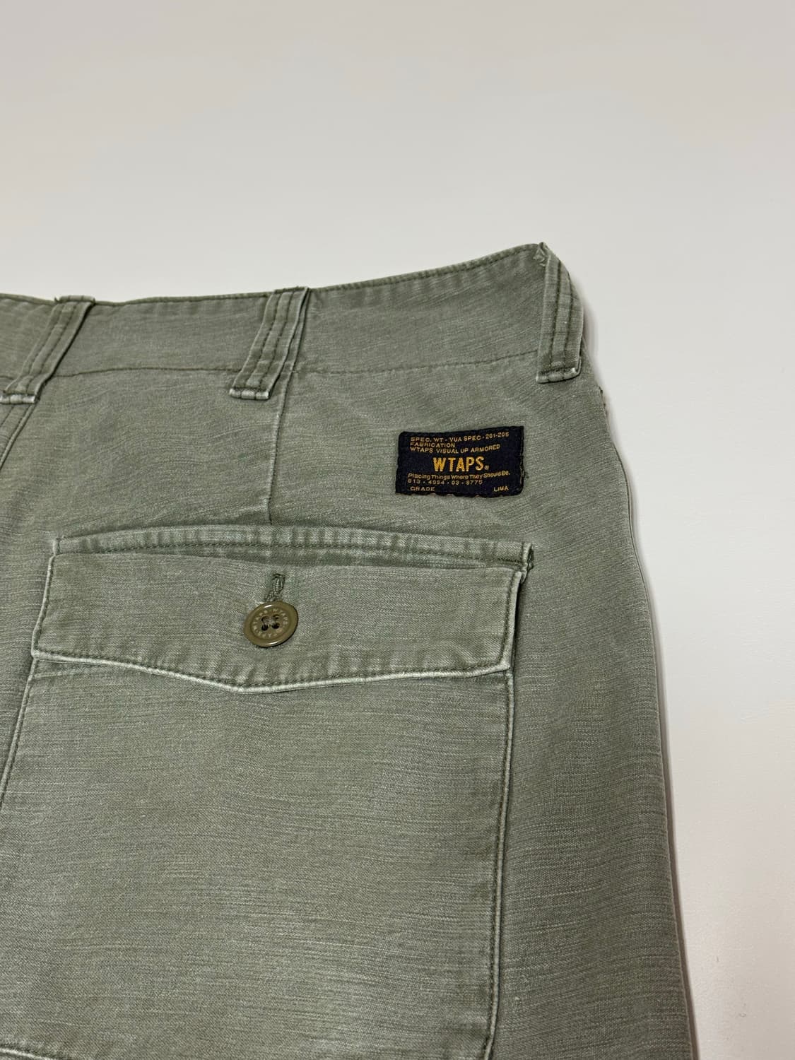 WTAPS 더블탭스 버즈 스키니 코튼 팬츠 3 상품이미지5