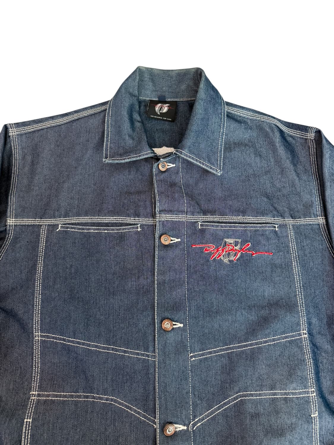 90‘s 러프 라이더스 올드스쿨 데님 자켓 상품이미지2