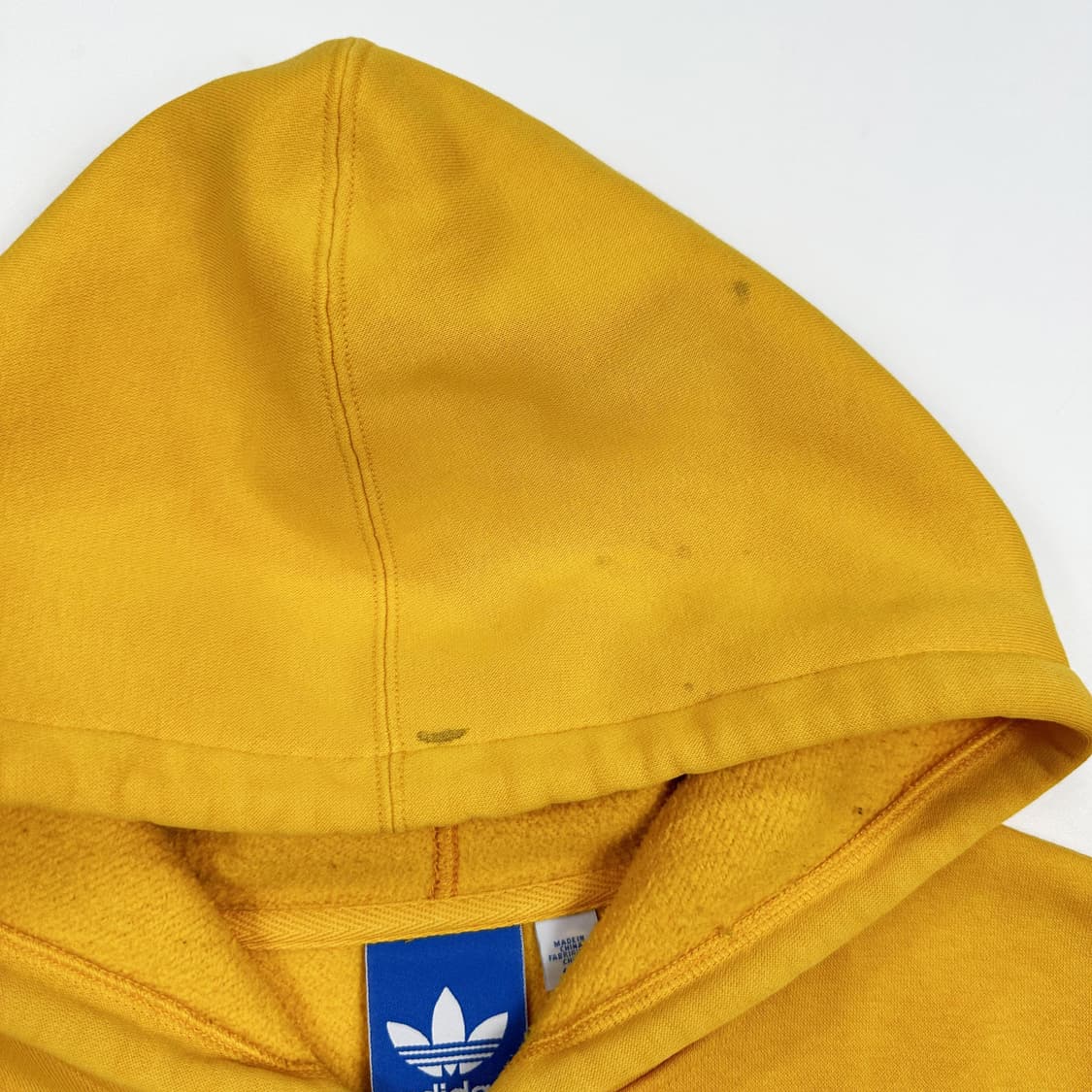 아디다스 트레포일 머스타드 후드티 (M) 상품이미지4