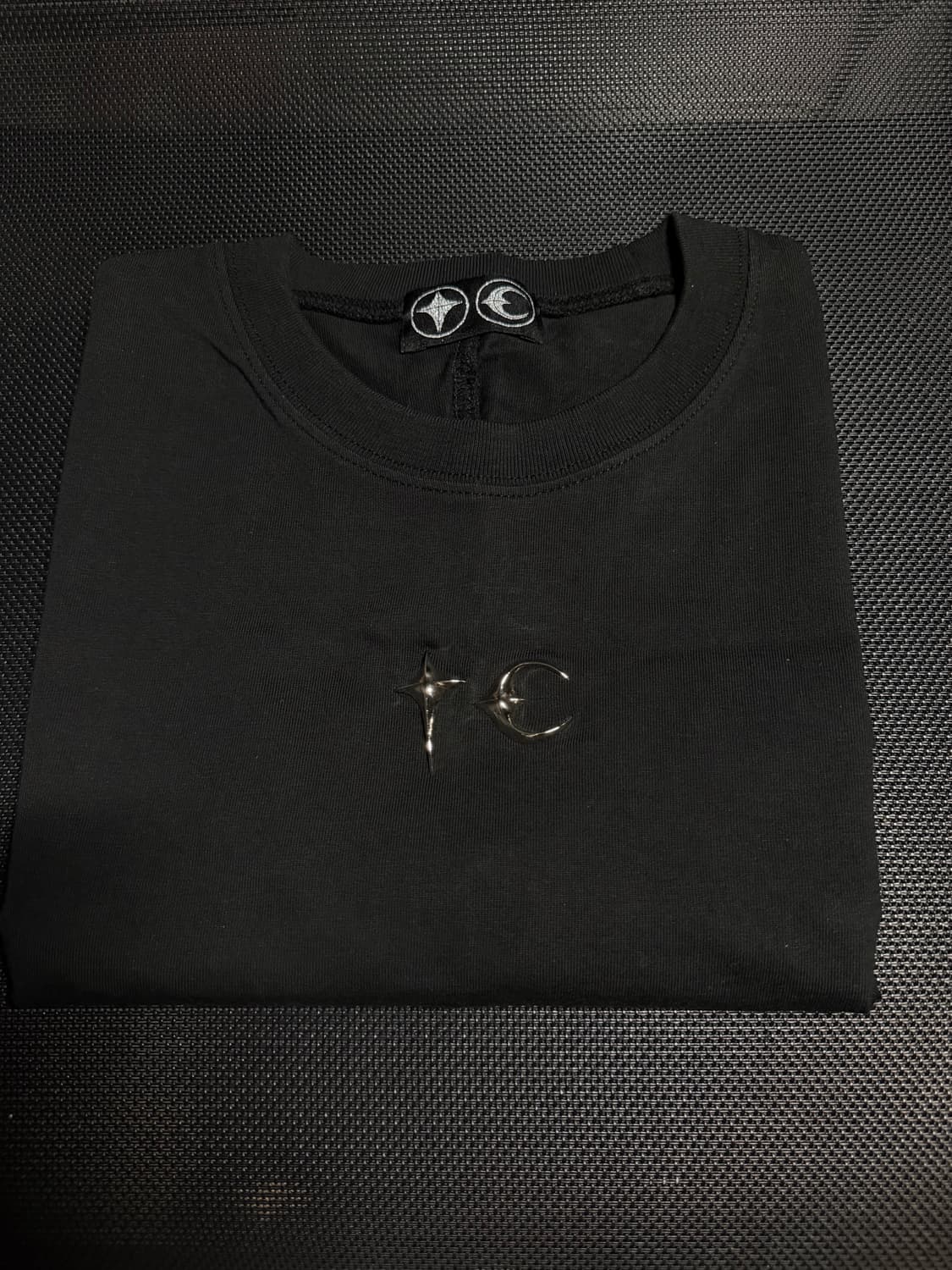 [3사이즈/XL] 떠그클럽 백 티셔츠 슬림 블랙 상품이미지2