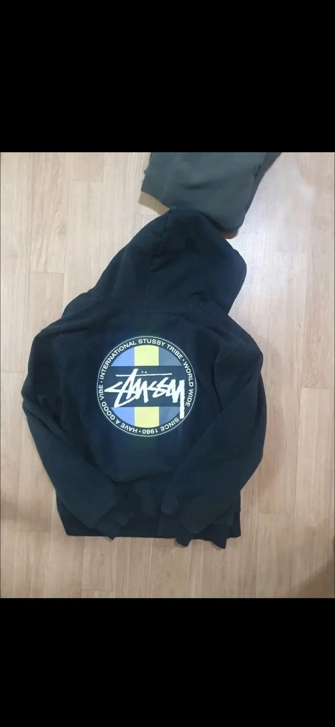 (L)스투시 닷 후드집업 상품이미지1