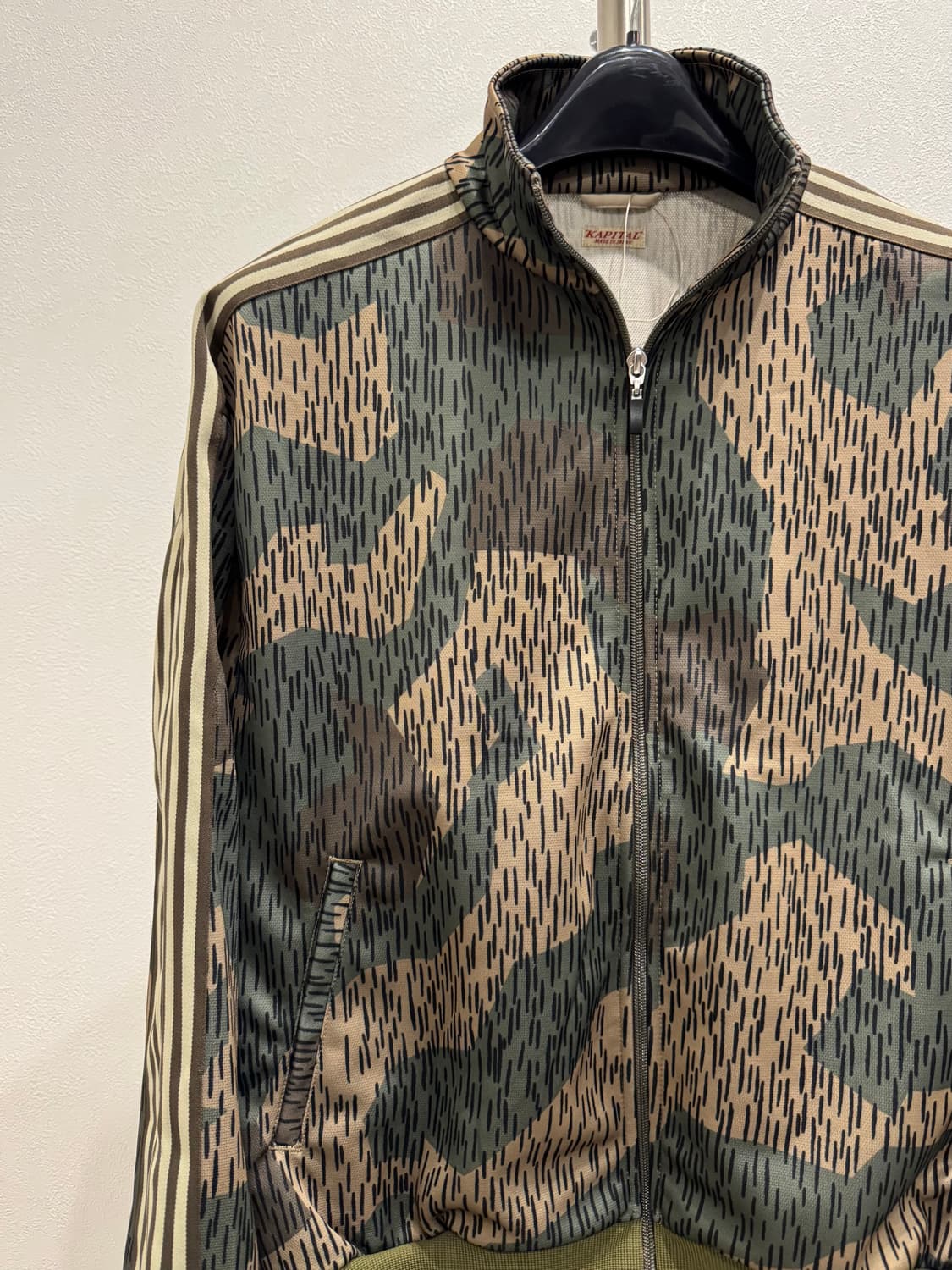 캐피탈 레인 카모 저지 트랙 자켓 상품이미지2