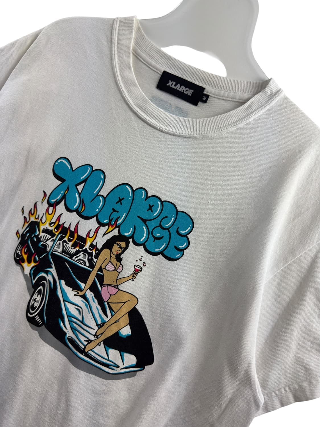 X-LARGE 그래피티 화이트 슬리브550 상품이미지3