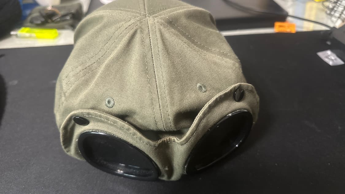 Cp컴퍼니 고글 볼캡 카키색 상품이미지3