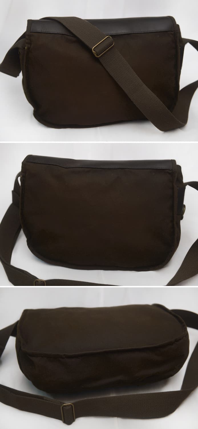 바버 (Barbour) 타라스 왁스 캔버스 레더 숄더.크로스 메신저백 상품이미지5