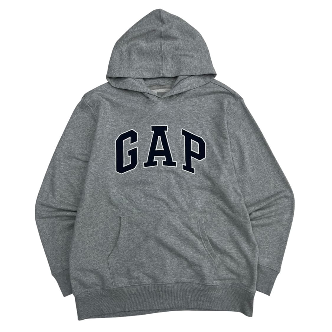 갭 센터로고 그레이 후드 XL 상품이미지2