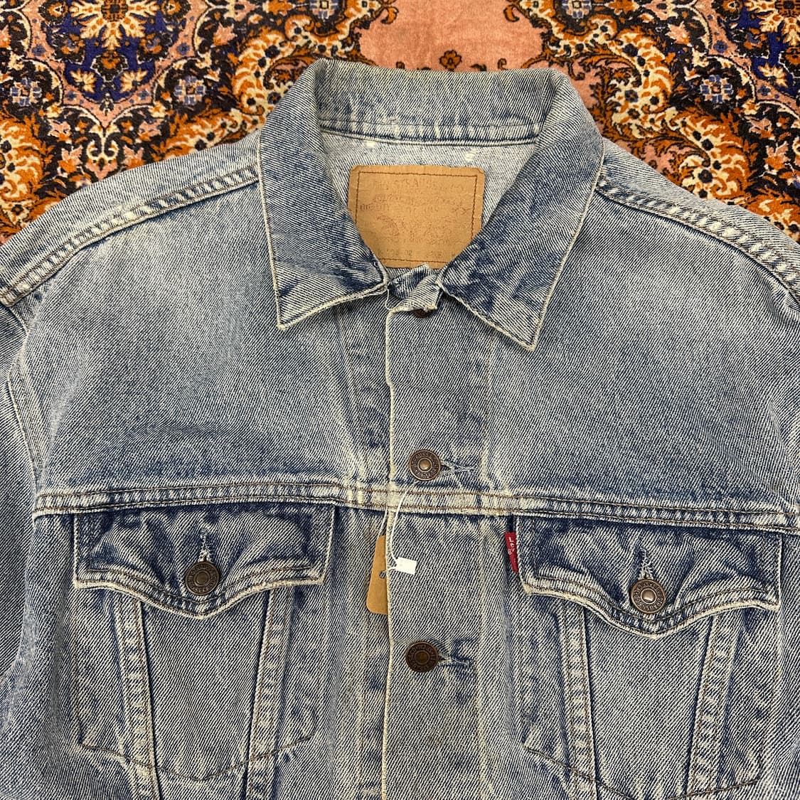 8-90s USA 리바이스 70503 데님 트러커 상품이미지4