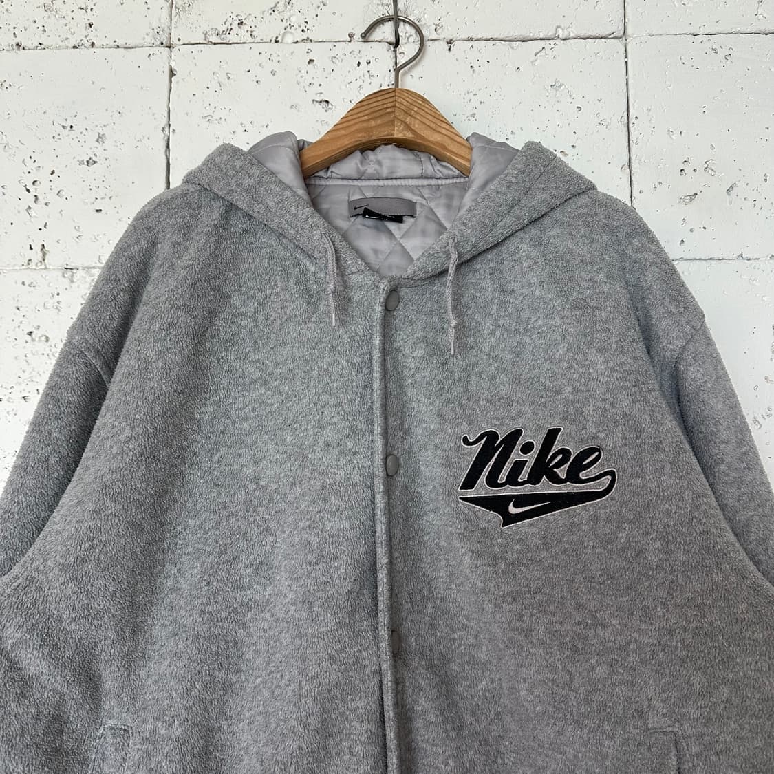 XXL 나이키 양털 후리스 누빔 점퍼 상품이미지2