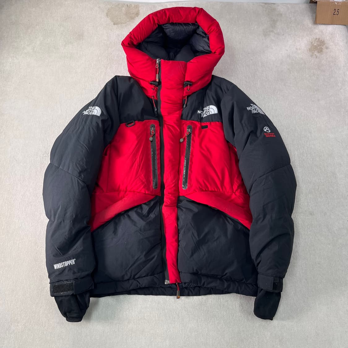 95 노스페이스 히말라야2 레드 구스다운 패딩 상품이미지1