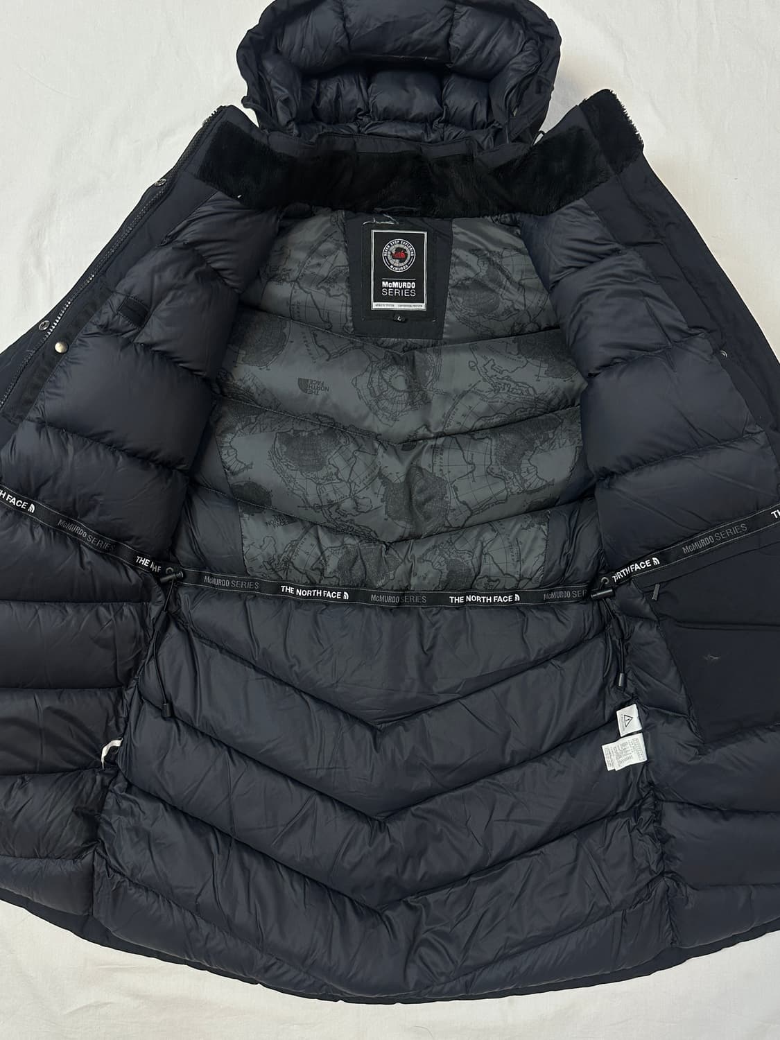 노스페이스 맥머도 구스다운 패딩 블랙 상품이미지7